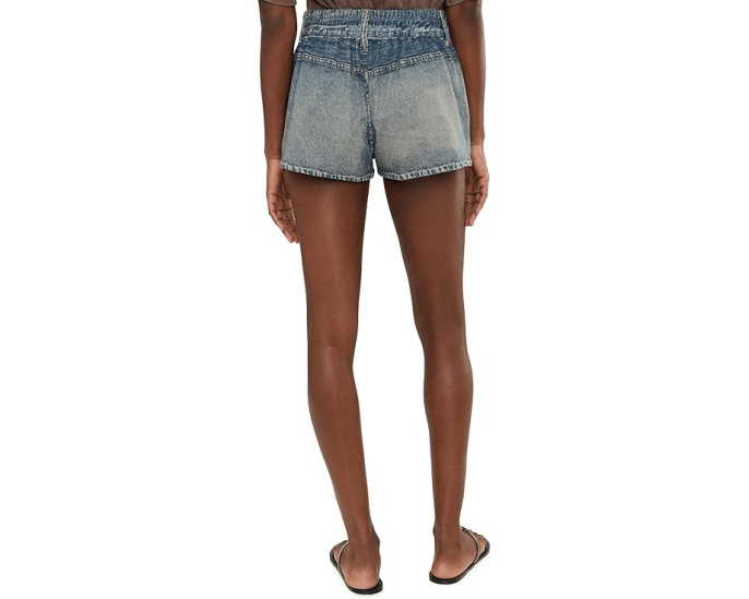 Шорты AllSaints Asher Terry из махровой ткани синие
