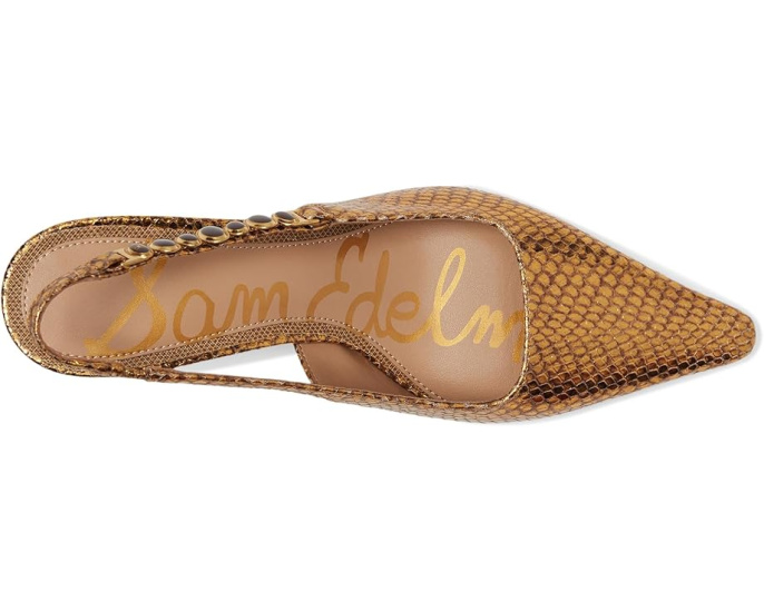 Лодочки Baker с острым носком и украшенными ремешками Sam Edelman