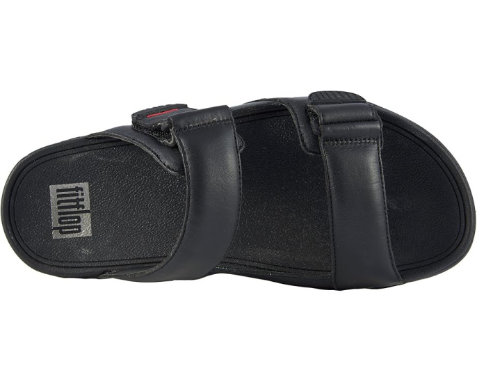 FitFlop сандалии Gogh Moc Slide с регулируемой липучкой