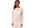 Barefoot Dreams Толстовка CozyChic Ultra Lite Barbie с логотипом