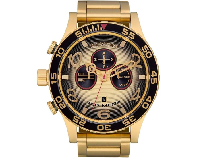 Nixon 51-30 Chrono с хронографом и водонепроницаемостью 300 метров