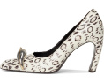 Туфли лодочки Tory Burch Pierced Xl Pumps 90 мм с принтом