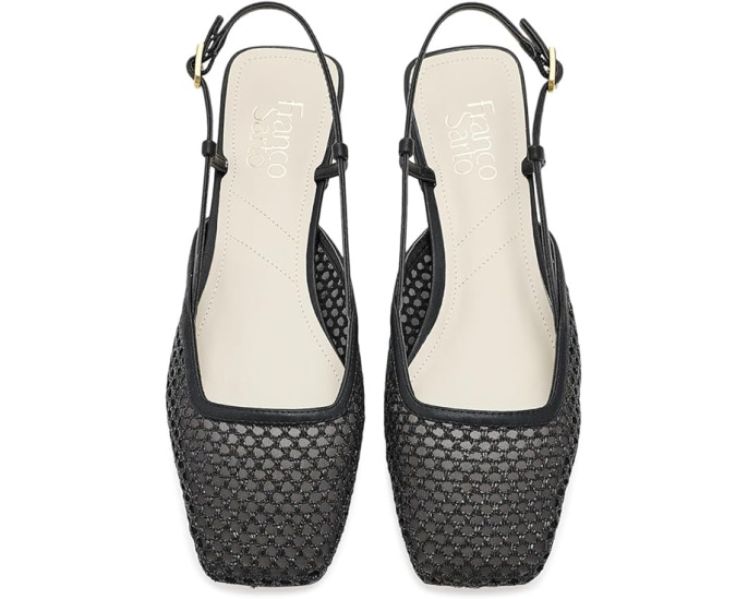 Балетки Franco Sarto Tadella 2 Slingback Flats с квадратным мысом