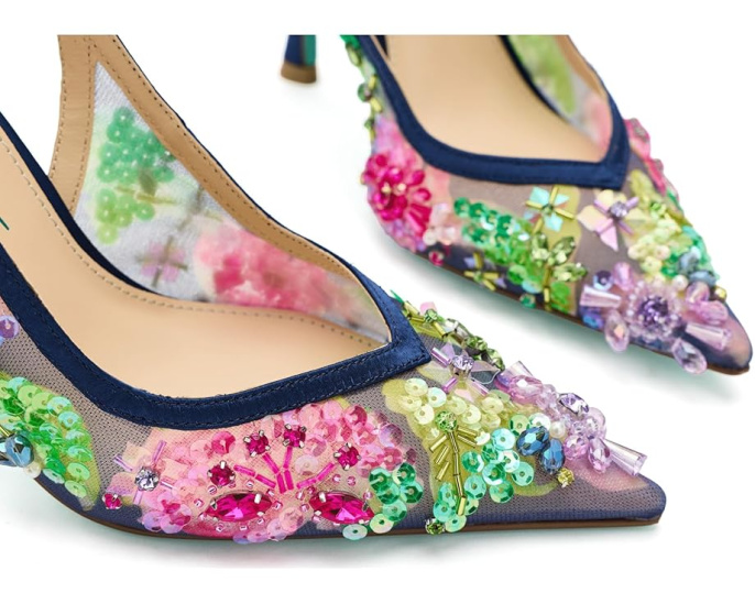 Туфли-лодочки Eddie с острым мысом и стрейч-эластиком от Blue by Betsey Johnson