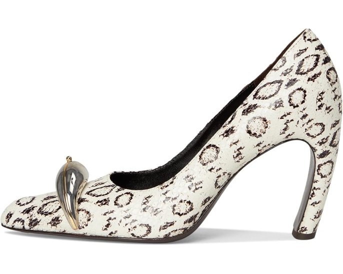 Туфли лодочки Tory Burch Pierced Xl Pumps 90 мм с принтом
