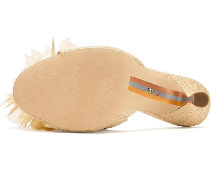 Босоножки Sam Edelman Jace на каблуке spool с цветочным декором