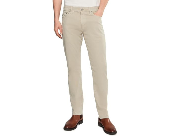 Джинсы Everett Slim Straight с прямым кроем и средней посадкой от AG Jeans