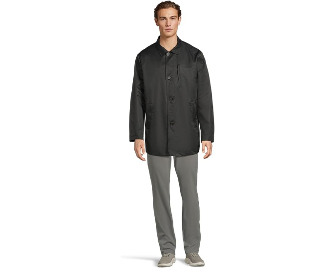 Johnston & Murphy дождевик Upton Water-Resistant с отстегивающейся подкладкой