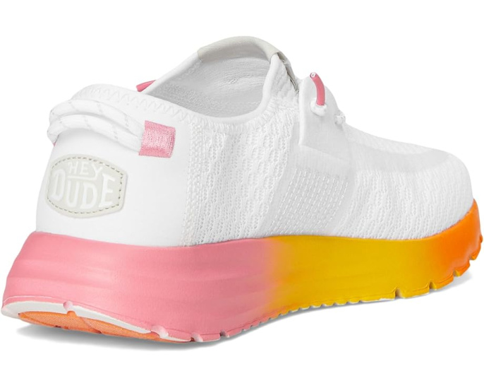 Кроссовки Hey Dude Sirocco W Ombre Midsole с градиентной подошвой и эластичными шнурками