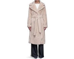 Длинное пальто-халат Maxi Belted Robe Coat от Avec Les Filles с поясом
