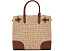Lauren Ralph Lauren Woven Straw Medium Devyn плетеная соломенная сумка тоут