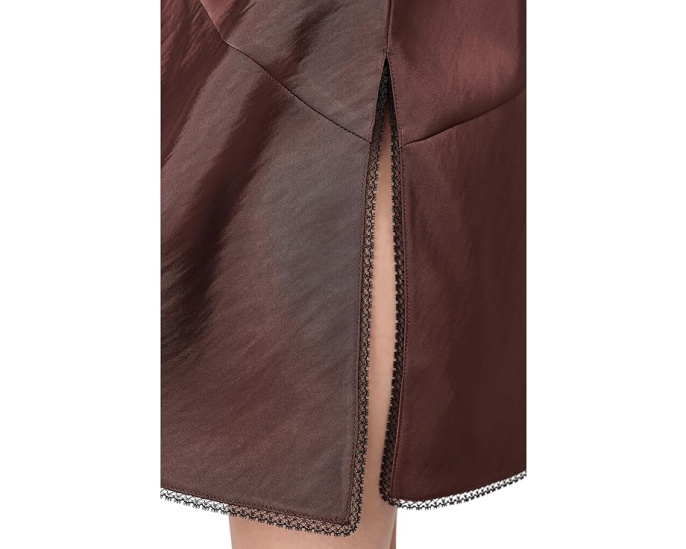 Макси-юбка Darya от AllSaints с разрезом и плиссировкой