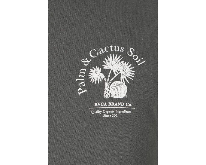 Футболка RVCA Soil Co Short Sleeve с контрастной отстрочкой