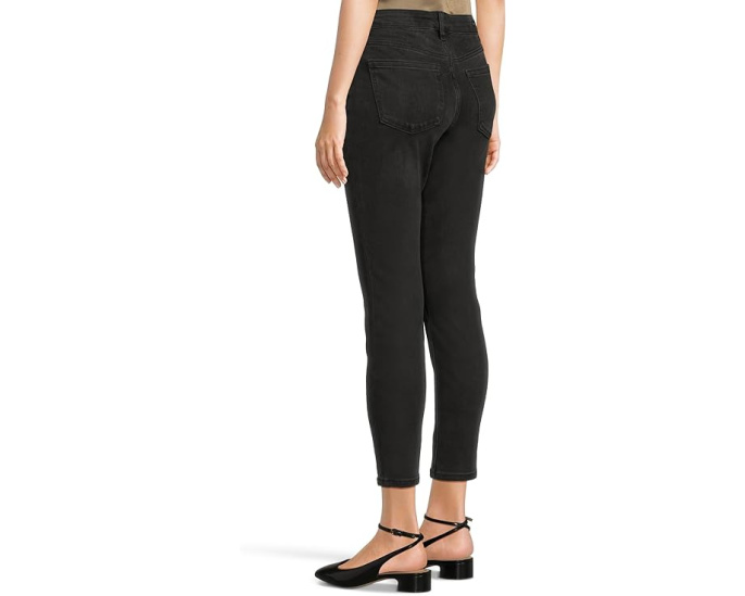 Джинсы Petite Abby Mid-Rise Skinny от Liverpool Los Angeles с боковыми карманами