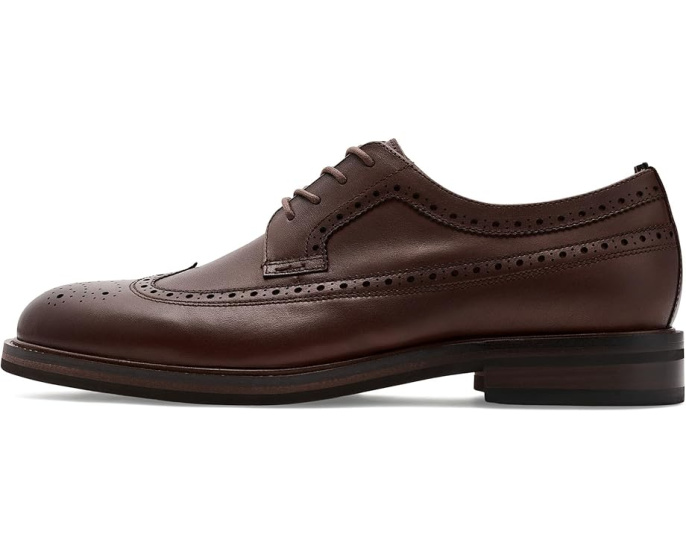 Брукфилд дерби броги Brooks Brothers из коричневой кожи