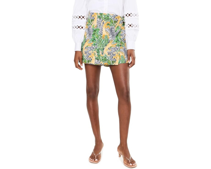 Юбка-шорты Alysia Mini Skort Lilly Pulitzer с цветочным принтом