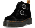 Веганские ботинки Dr. Martens Vegan Devon Velvet Platform на платформе