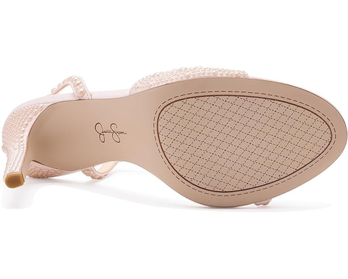 Босоножки Jessica Simpson Jaycin на шпильке с кристаллами и асимметричным ремешком
