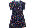 Vilebrequin Kids Платье вискозное длинное Disco Stars