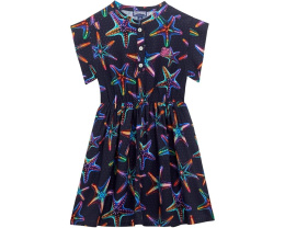 Vilebrequin Kids Платье вискозное длинное Disco Stars