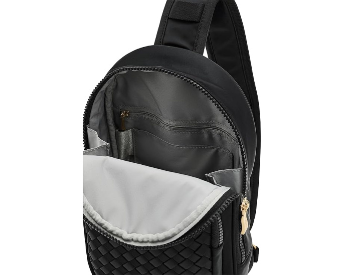 Сумка через плечо Waverly Woven Baggallini с плетеным узором