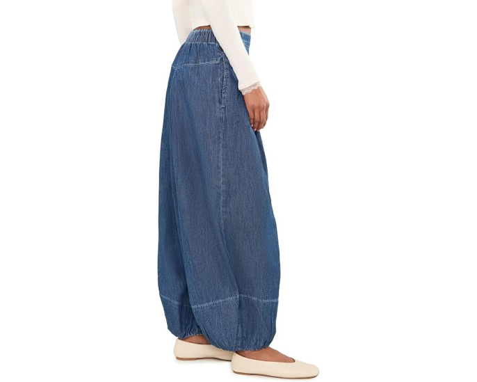 Джинсы Free People Moonflower с эффектом балун