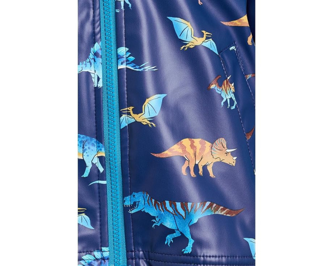 Детский дождевик Colourful Dinos Hatley синего цвета
