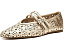 Балетки Steve Madden Lydia-P с тиснением золотой перфорацией