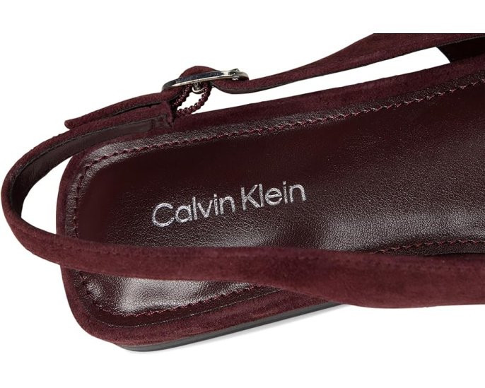 Балетки Calvin Klein Galiana с острым носком и ремешком