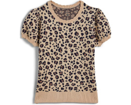 Animal Print Sweater (Toddler/Little Kid/Big Kid)