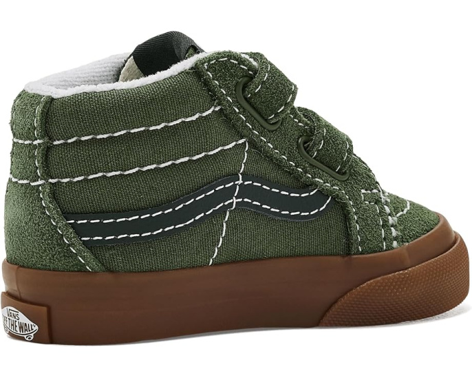 Кроссовки Vans Sk8-mid Reissue V для малышей с двойной липучкой