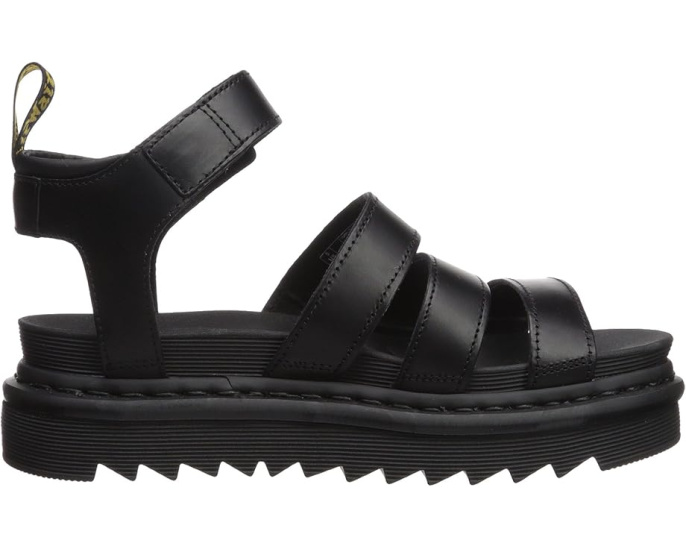 Сандалии Dr. Martens Blaire с гладкой кожей и платформой