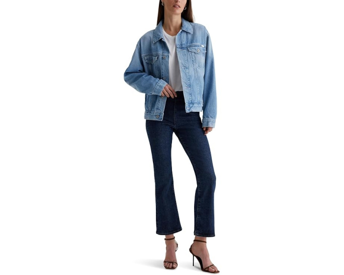 Джинсы AG Jeans Farrah клеш с завышенной талией