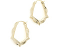 Серьги-кольца Kendra Scott Adriana с фигурной оправой