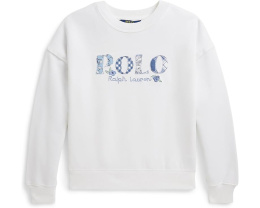 Polo Ralph Lauren Kids Толстовка с логотипом из французского футера для малышей и детей