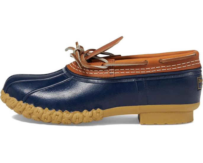 L.L.Bean Rubber Moc с мокасиновым носком и низким каблуком