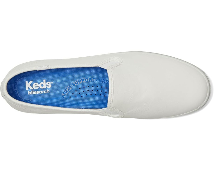 Кожаные слипоны Keds Champion с гибкой резиновой подошвой