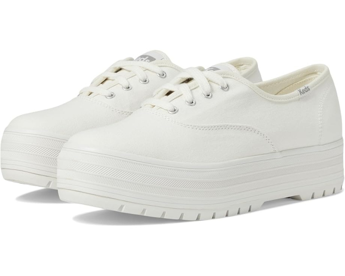 Туфли Keds The Platform Lug Lace Up на платформе с круглым носком