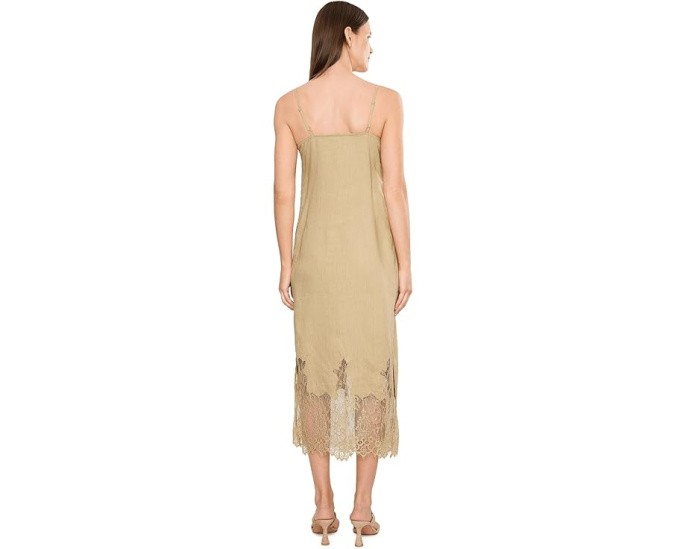 Платье Samia от AllSaints с кружевной отделкой