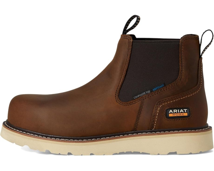 Водонепроницаемые ботинки Ariat Work Rebar Wedge с композитным подноском