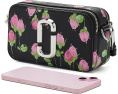 Сумка через плечо Marc Jacobs Snapshot с цветочным принтом