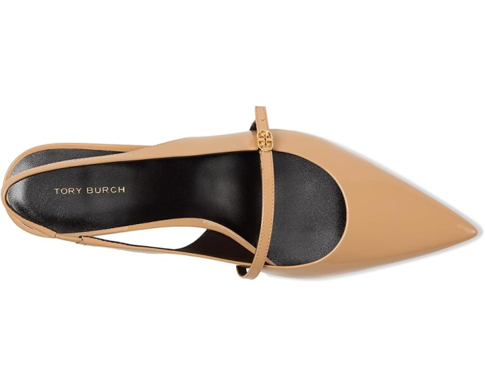 Туфли лодочки Tory Burch Double T Buckle Mary Jane на каблуке 45 мм