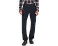 Брюки AG Jeans Everett Slim Straight из рубчатого вельвета в винтажно-черном цвете