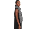 Wool Cotton Check Wrap