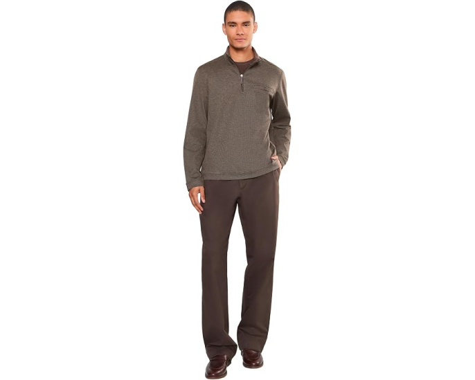Джемпер Johnston & Murphy Birdseye 1/4 Zip на молнии