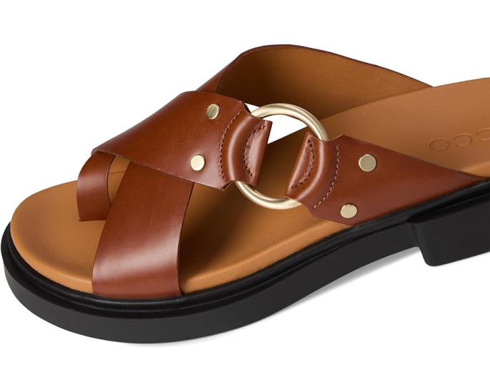 Босоножки ECCO Seoul Toe Post Ring Ornament с кольцом на носке и платформой