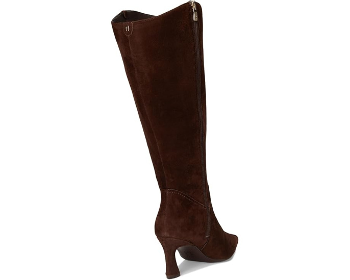 Высокие сапоги Naturalizer Emily Extra Wide Calf до колена с острым носком и шпилькой