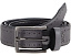 Johnston & Murphy XC4 Perfed Edge Belt из кожи с пряжкой под темный металл