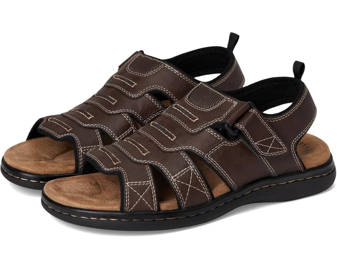 Dockers Shorewood сандалии рыбака на липучке с памятью формы
