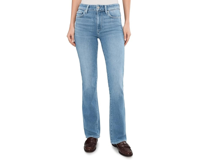 Джинсы 32" High-Rise Manhattan Bootcut от Paige в цвете Vino Vibes